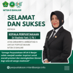 Perpustakaan MTsN 8 Banjar berhasil meraih nilai Akreditasi A Perpustakaan MTsN 8 Banjar berhasil meraih nilai Akreditasi A