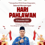 Upacara Hari Pahlawan di MTsN 8 Banjar Berlangsung Khidmat Upacara Hari Pahlawan di MTsN 8 Banjar Berlangsung Khidmat