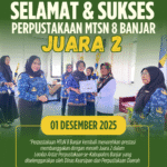 Raih Juara 2 Lomba antar Perpustakaan Se-Kabupaten Banjar Raih Juara 2 Lomba antar Perpustakaan Se-Kabupaten Banjar