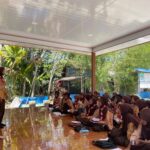 Ekskul Pramuka MTsN 8 Banjar Gelar Latihan Materi Sandi Kotak I dan Sandi Kotak II